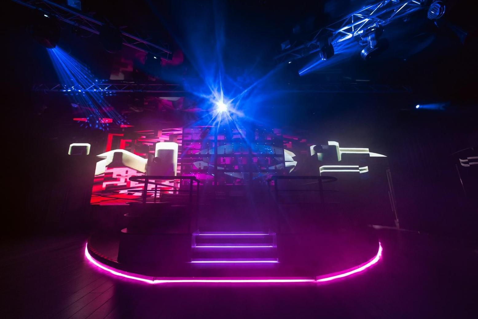 Studio City Hotel Макао Екстер'єр фото The stage at the nightclub